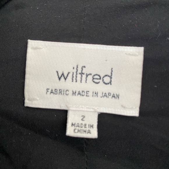 Wilfred Shirt Jacket | S 2 | Layered Zippers and Collar | Ribbed Elbow | Black - Picture 3 of 9